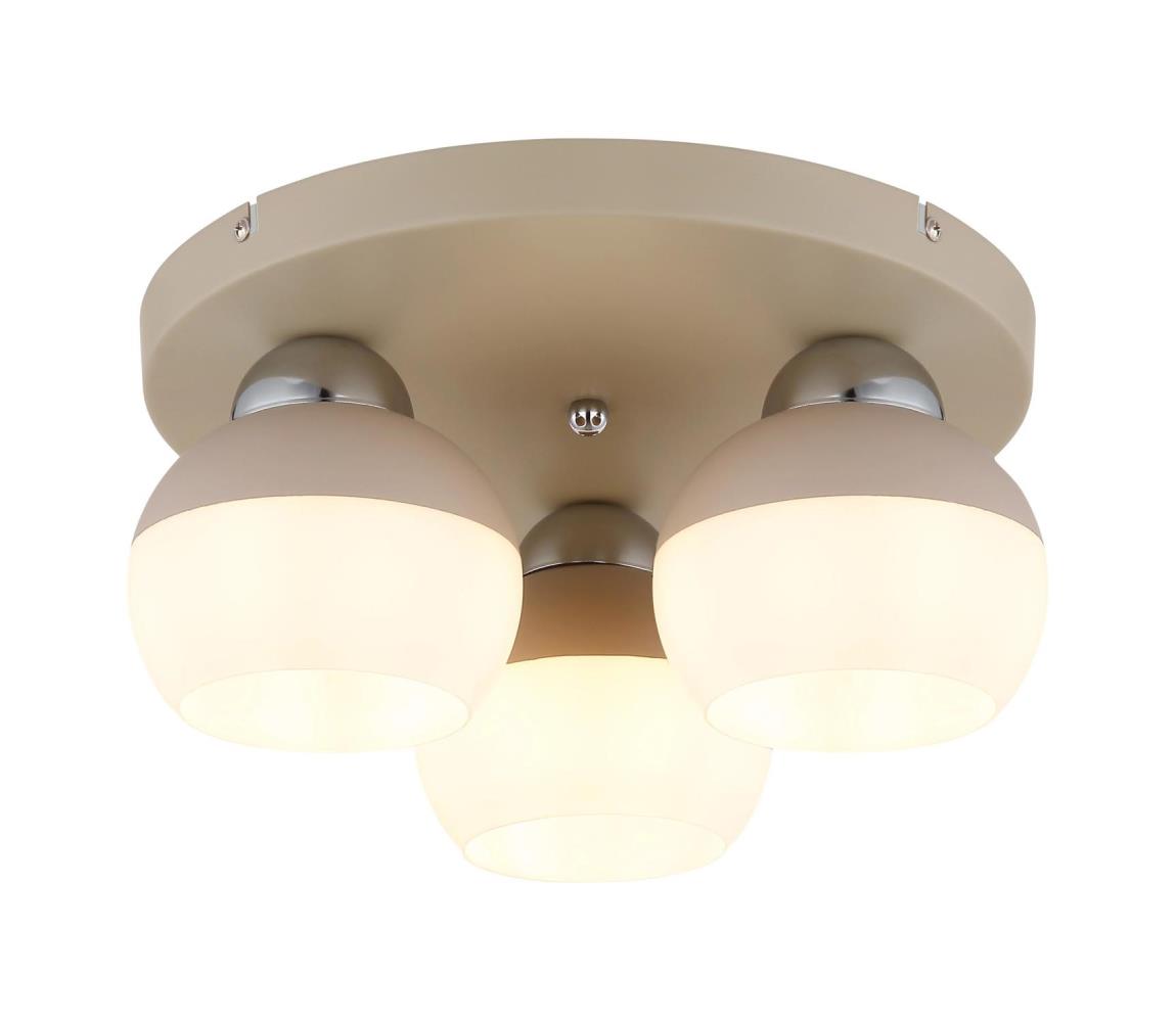 Globo 3D - Stropné svietidlo RAGUSA 3xE27/60W/230V priemer 31,5 cm 15999-3D