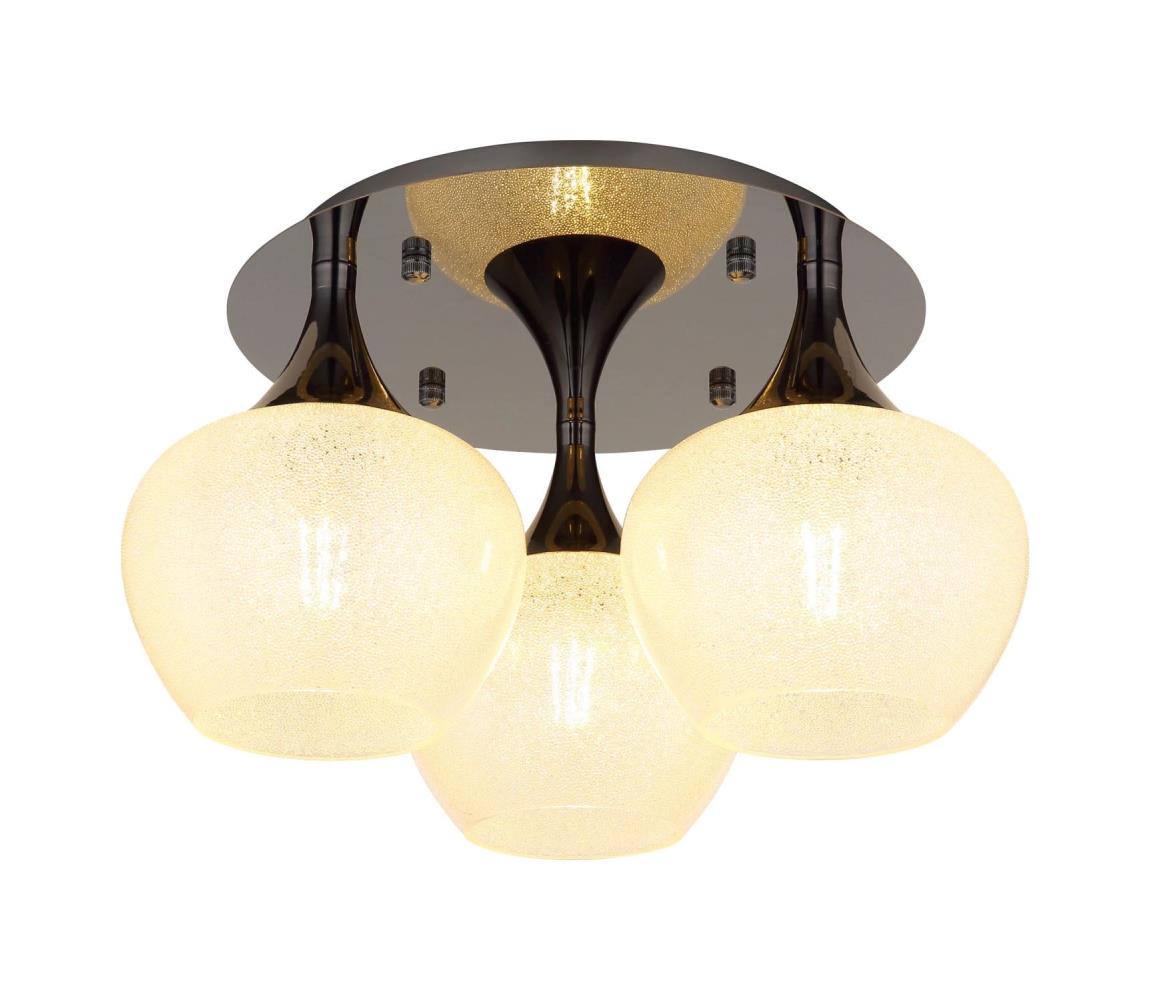 Globo 3DK - Prisadený luster MAXY 3xE27/40W/230V antracit 15548-3DK