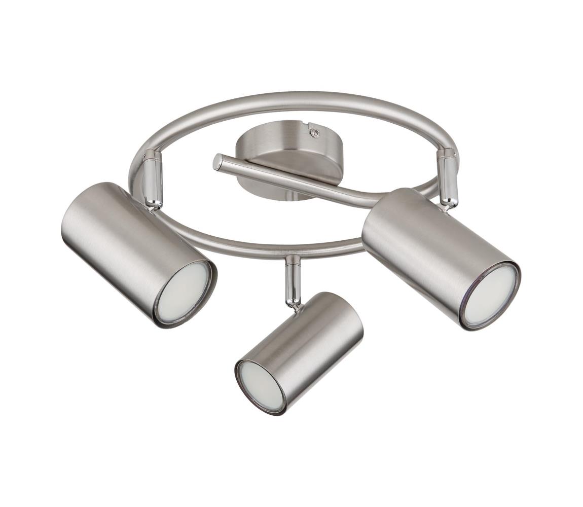 Globo 3N - Bodové svietidlo ALLVI 3xGU10/25W/230V chróm