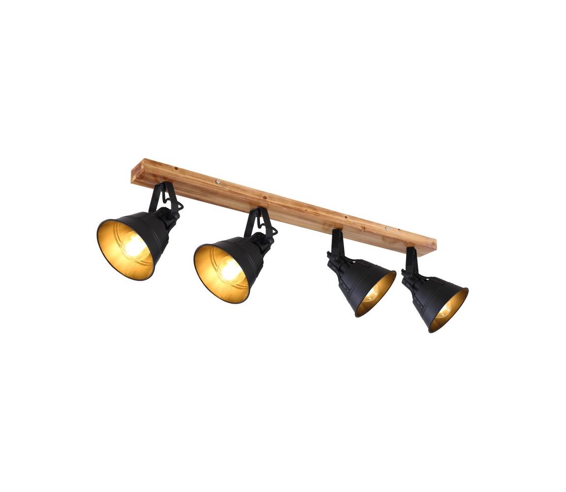 Globo 4 - Bodové svietidlo GÜNTHER 4xE27/60W/230V