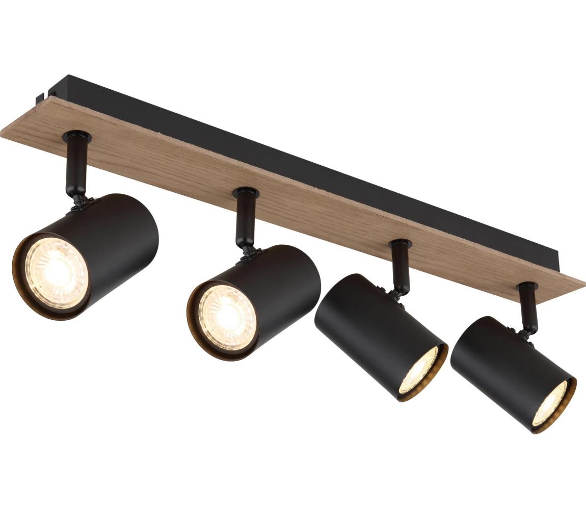 Globo 4 - Bodové svietidlo LINCA 4xGU10/35W/230V