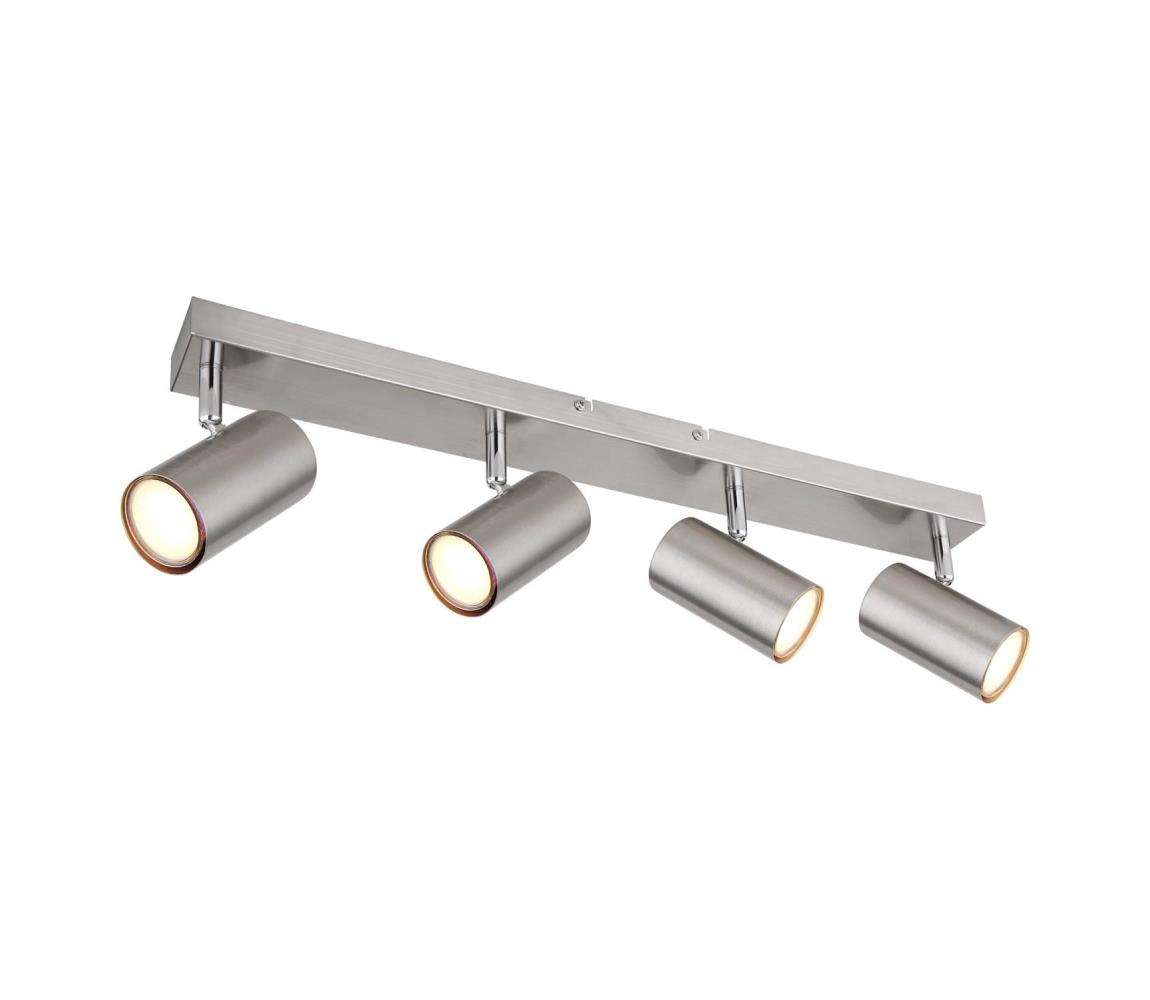 Globo 4 - Bodové svietidlo ROBBY 4xGU10/25W/230V matný chróm