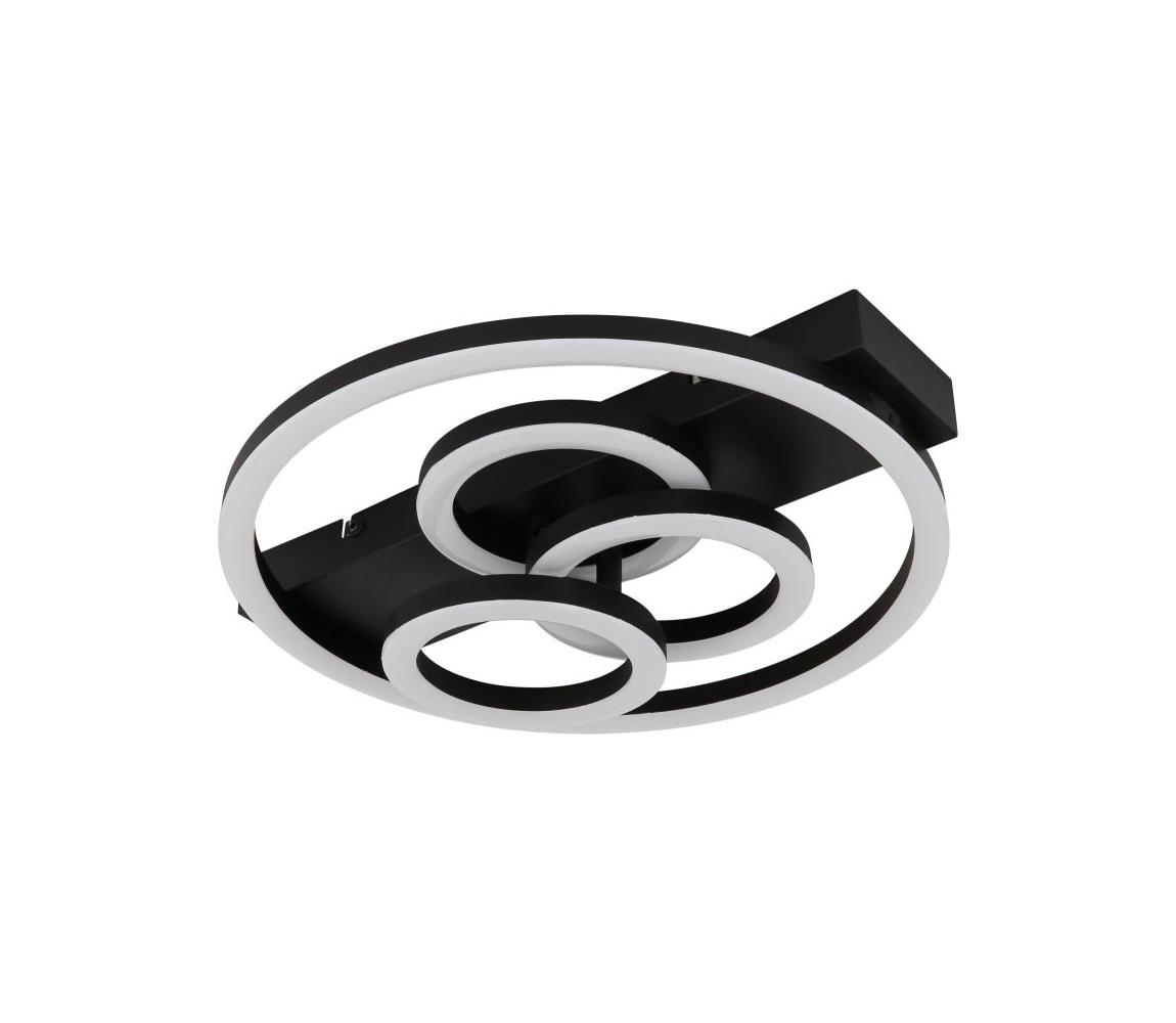 Globo 40 - LED stmievateľné stropné svietidlo DARRYL I 40W/230V pr. 35x33 cm + diaľkové ovládanie