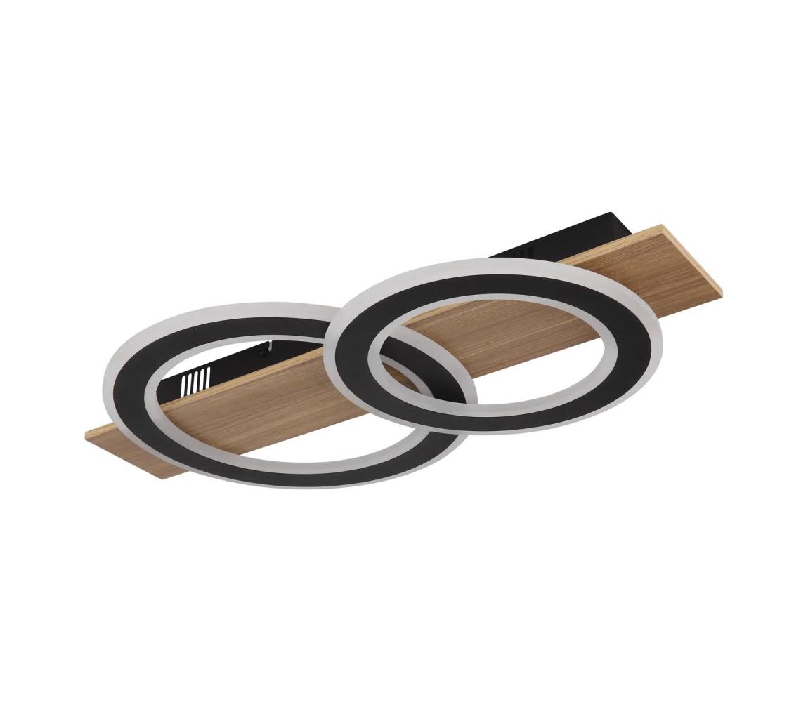 Globo 40 - LED Stropné svietidlo JAYDEN LED/40W/230V hnedá