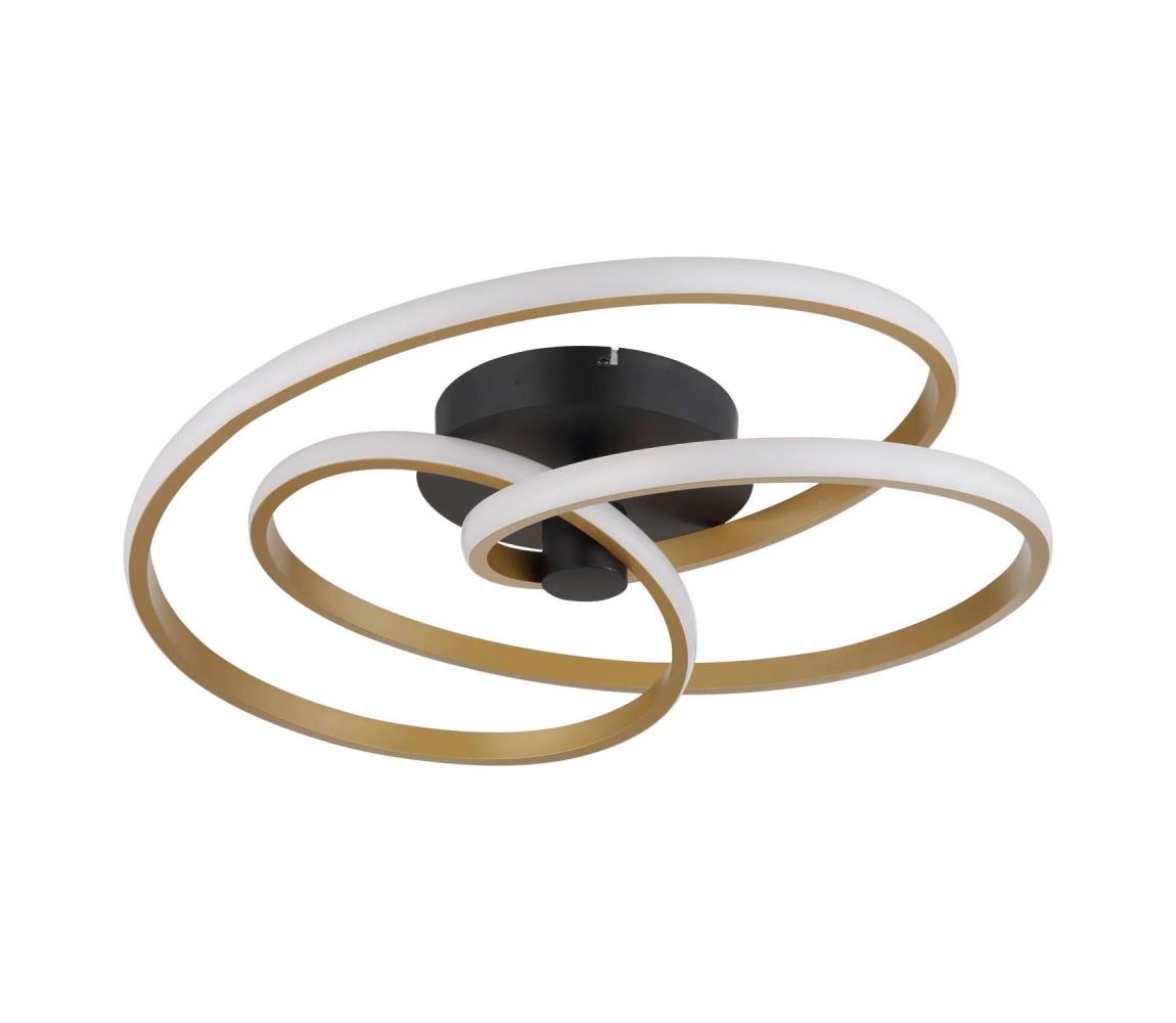 Globo 40G - LED Prisadený luster GLYXAR LED/40W/230V zlatá/čierna 67183-40G