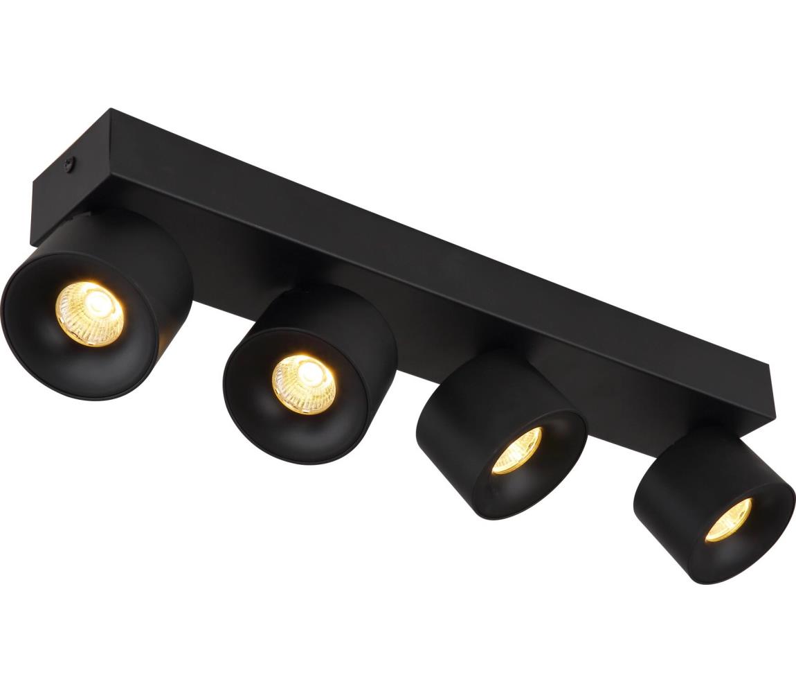 Globo 4B - LED Bodové svietidlo RAE 4xLED/6W/230V čierna