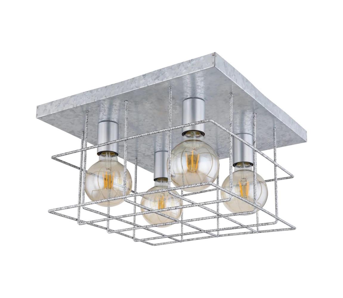 Globo 4D - Stropné svietidlo MERRIL 4xE27/60W/230V