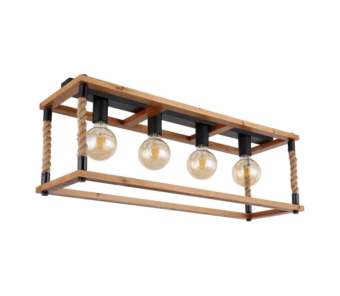 Globo 4D - Stropné svietidlo VERNON 4xE27/60W/230V