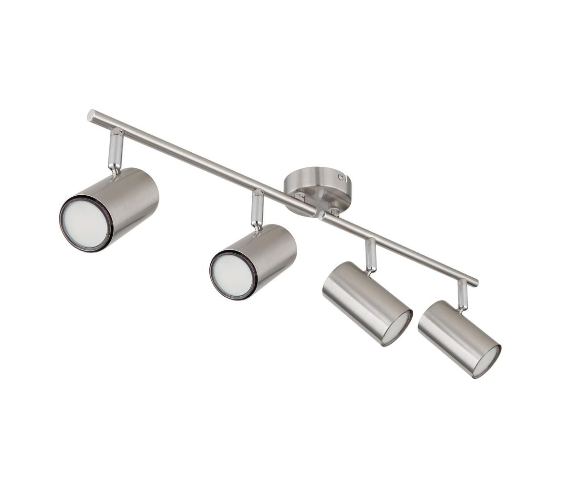 Globo 4N - Bodové svietidlo ALLVI 4xGU10/25W/230V chróm