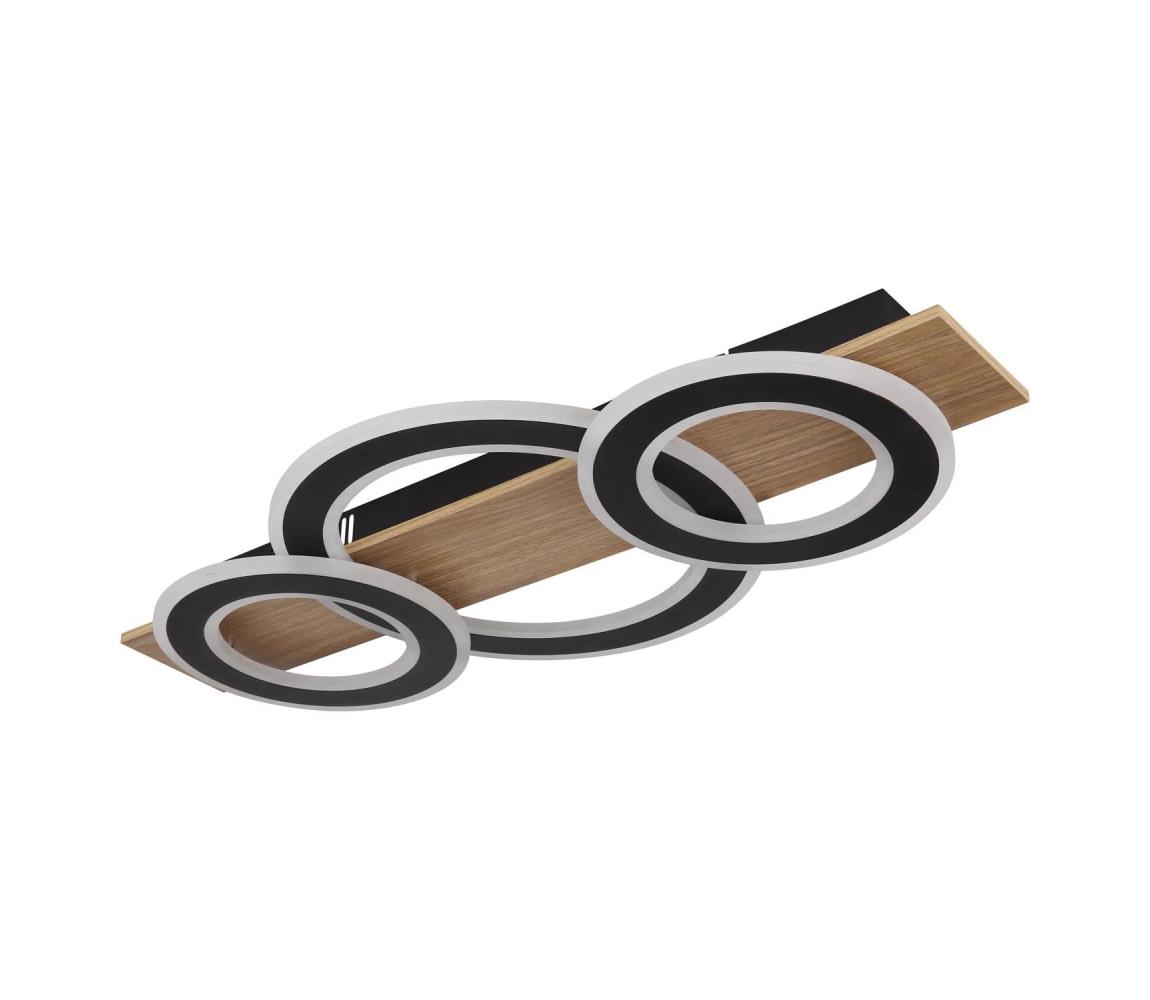 Globo 50 - LED Stropné svietidlo JAYDEN LED/50W/230V hnedá