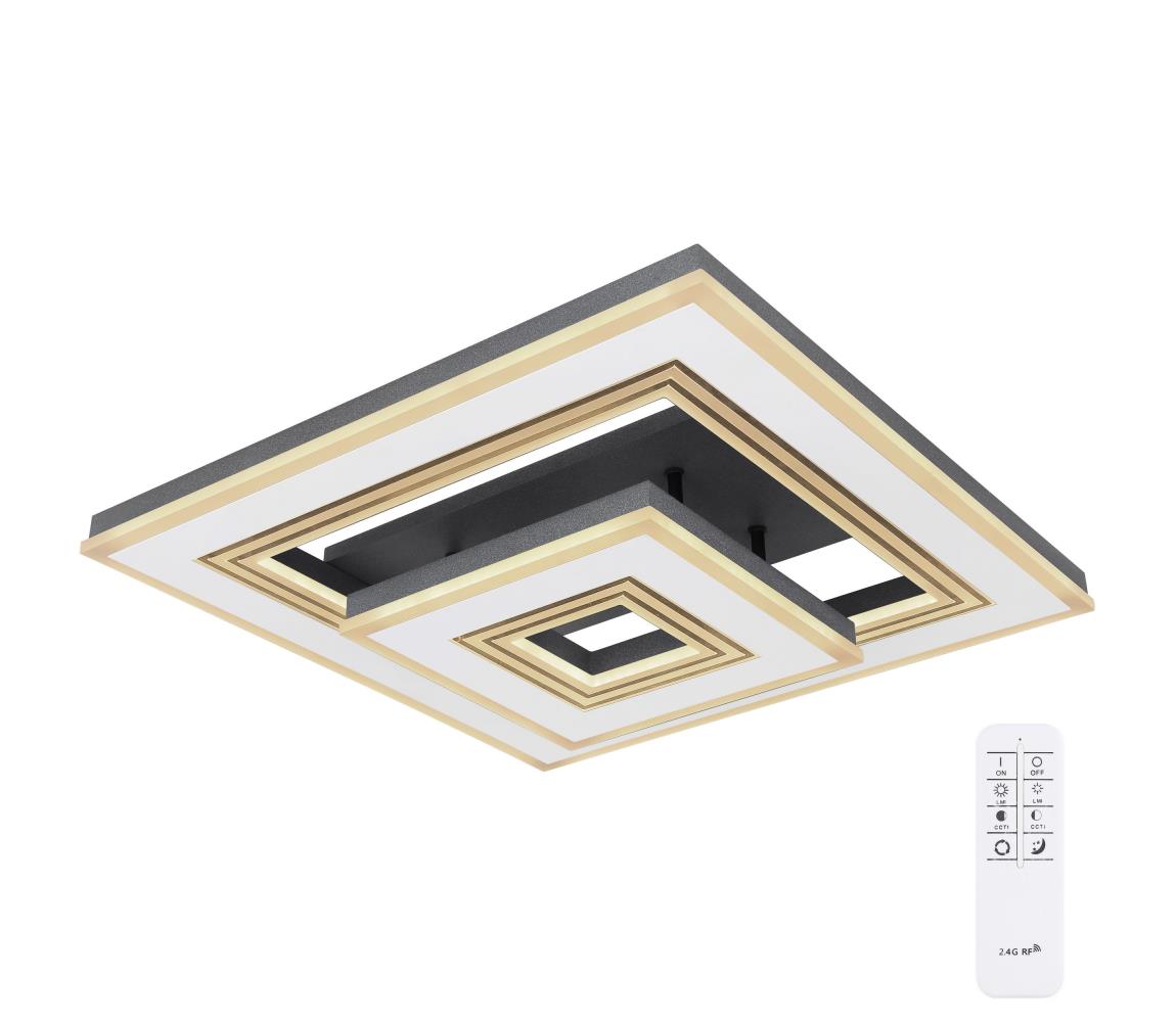 Globo 56-Stmievateľné stropné svietidlo JACK LED/50W/230V + diaľkové ovládanie