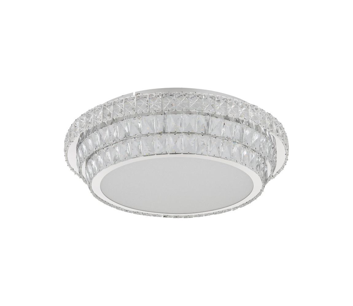 Globo 58 - LED stmievateľné stropné svietidlo KLARA 58W/230V 2700-6000K pr. 60 cm biele + diaľkové ovládanie 68157-58