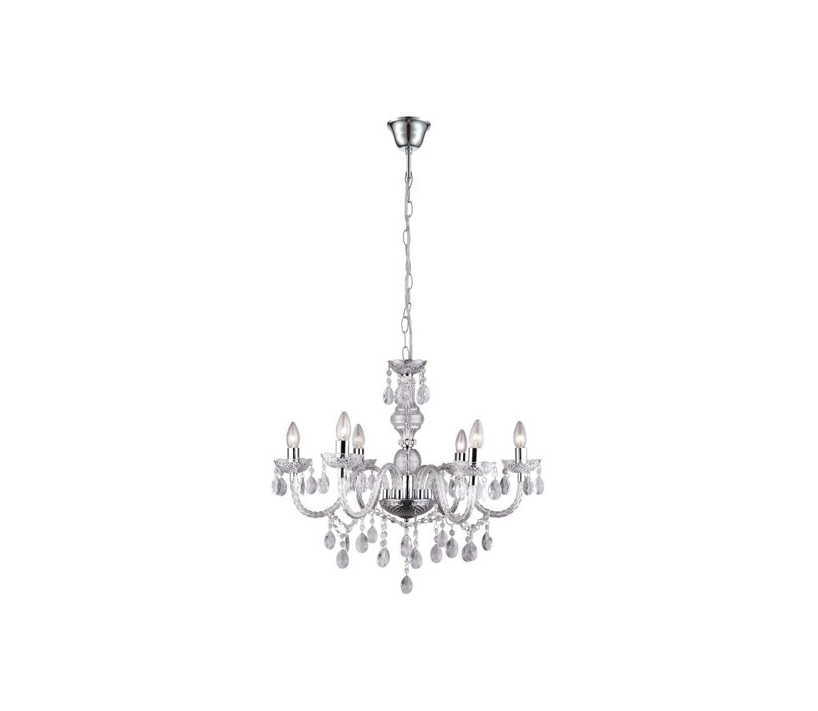 Globo 6 - Závesné stropné svietidlo CUIMBRA Aj 6xE14/40W