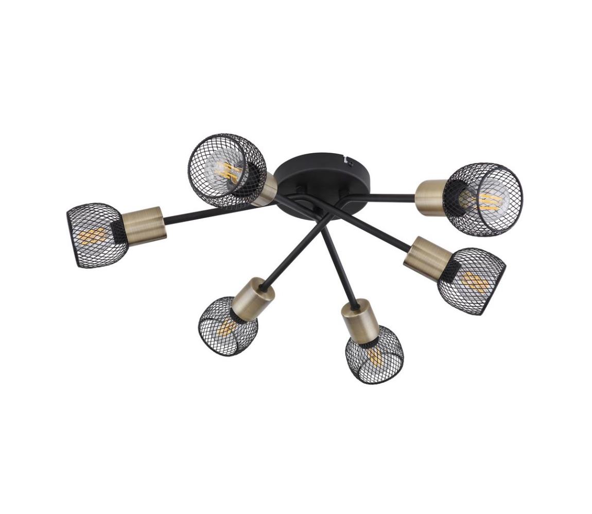 Globo 6S - Prisadený luster FIASTRA 6xE14/40W/230V 54028-6S