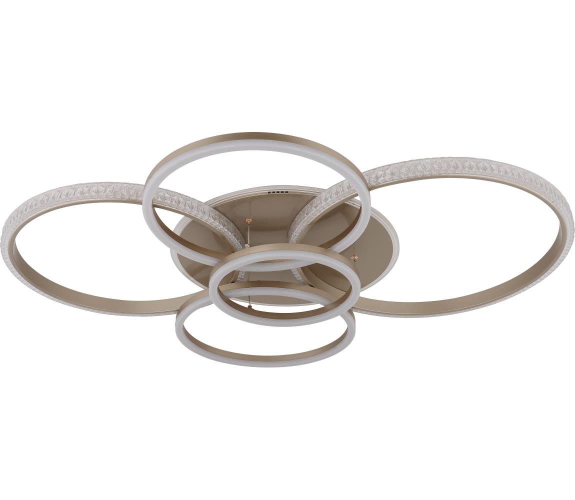 Globo 70CH - LED Stropné svietidlo LORELEI LED/70W/230V 88x110 cm béžová