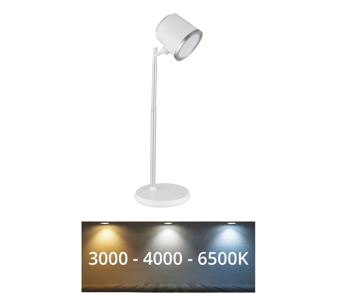 Globo LED dotyková stmívatelná stolní lampa MEEYA LED/6W/3,7V biela