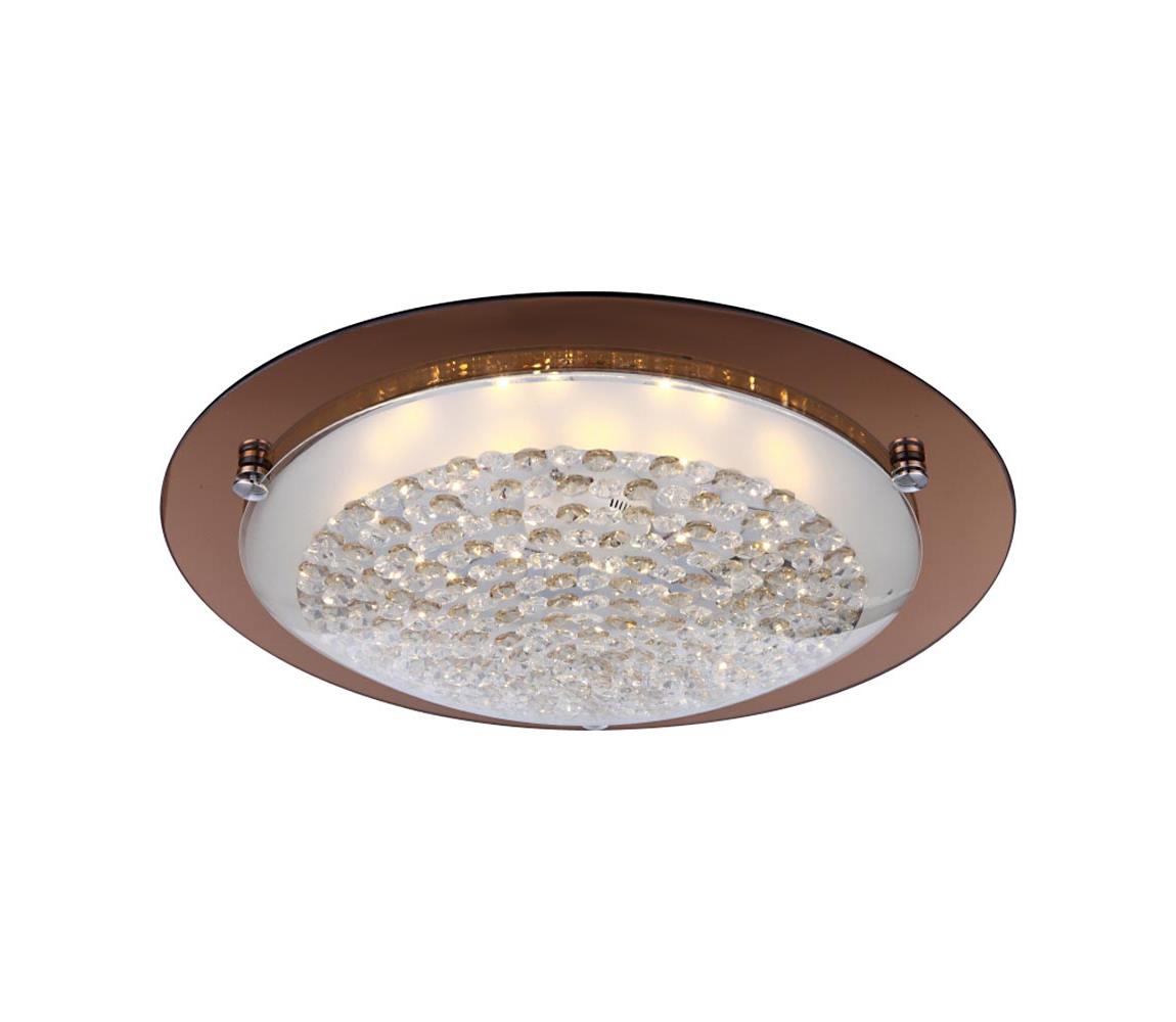 Globo LED Krištáľové stropné svietidlo TABASCO LED/18W/230V 48264