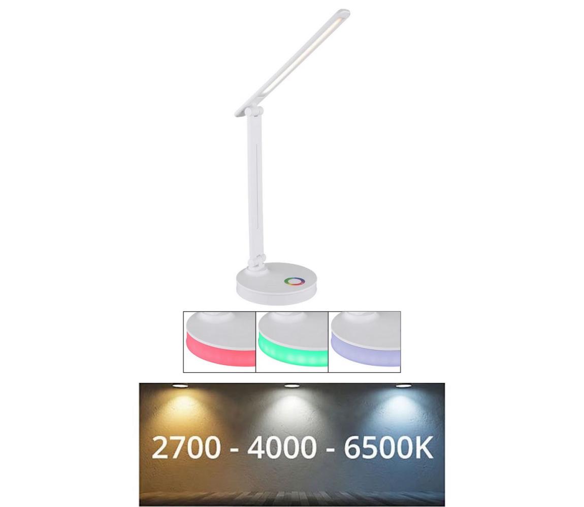 Globo LED RGBW Stmievateľná stolná lampa GERALDO LED/5W/230V + LED/2W 58445W