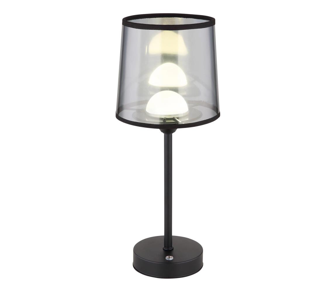 Globo LED Stmiev. stolná lampa LUNKI LED/2,5W/3,7V 2700/4000/6500K čierna