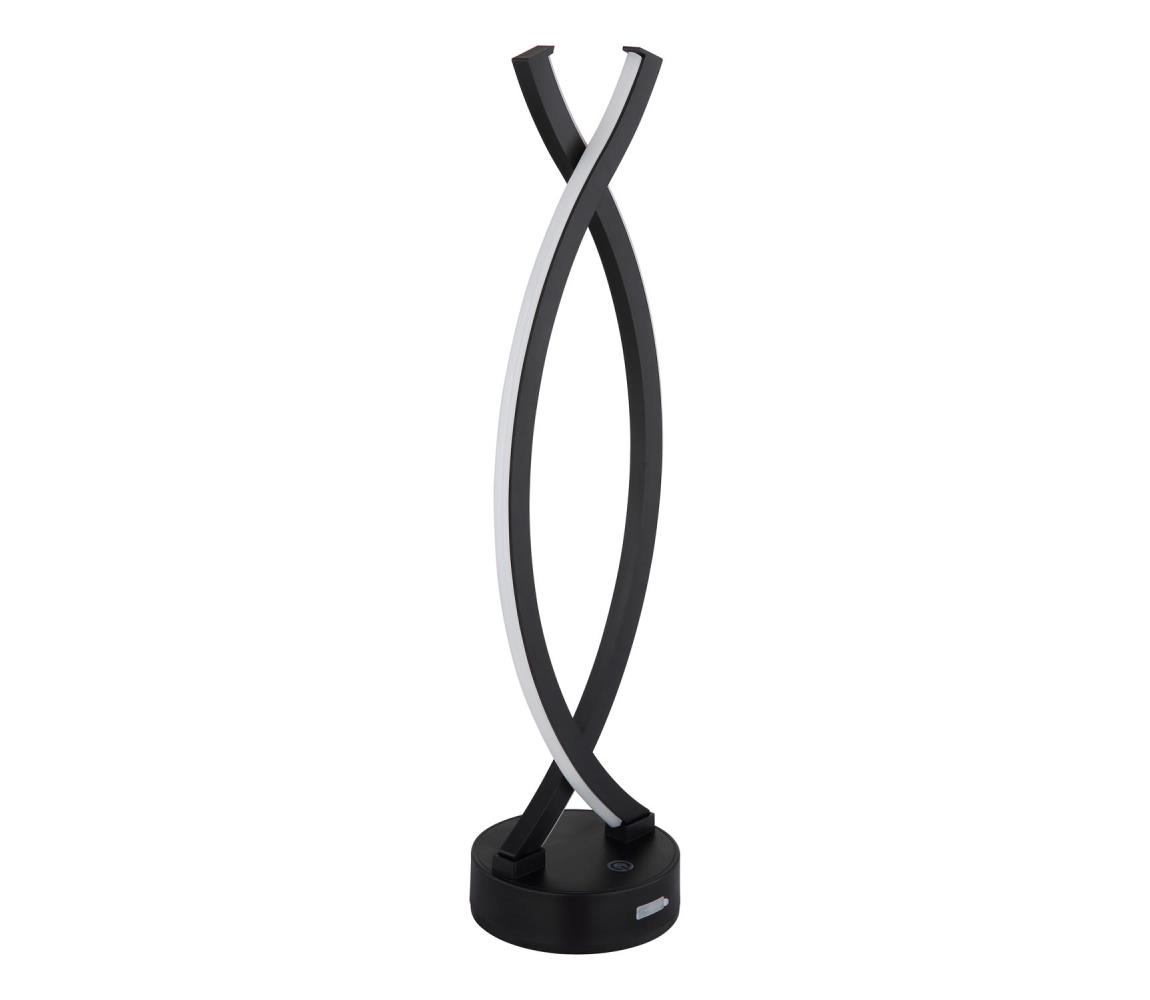 Globo LED stmievateľná dotyková stolná lampa HELA LED/1W/3,7V čierna