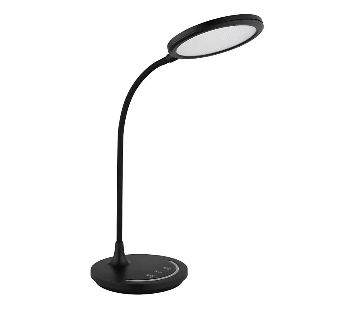 Globo LED stmievateľná dotyková stolná lampa KENNY LED/12W/230V čierna