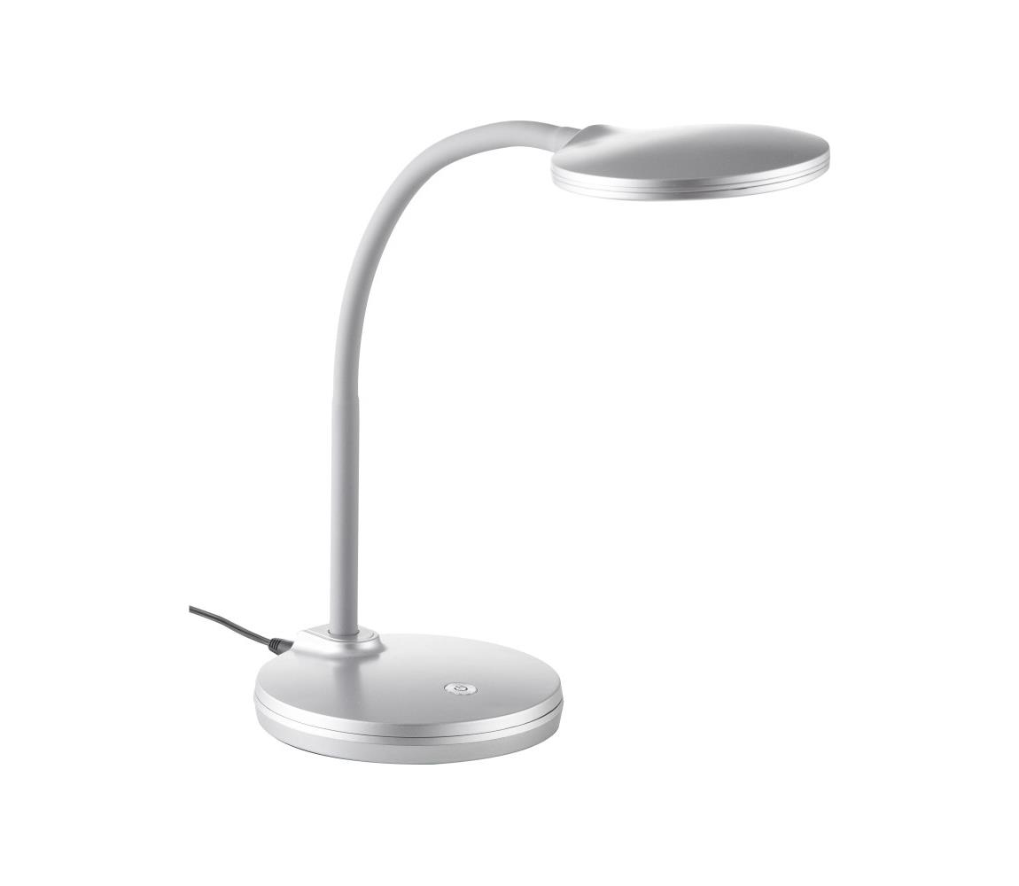 Globo LED Stmievateľná stolná lampa CHARLY LED/4W/230V strieborná