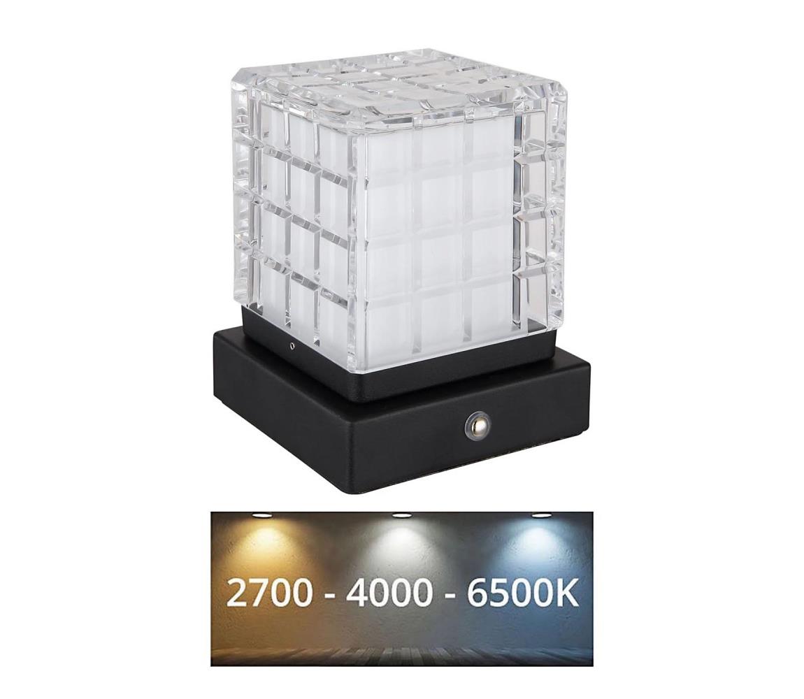 Globo LED Stmievateľná stolná lampa LUNKI LED/2,5W/3,7V 21009S