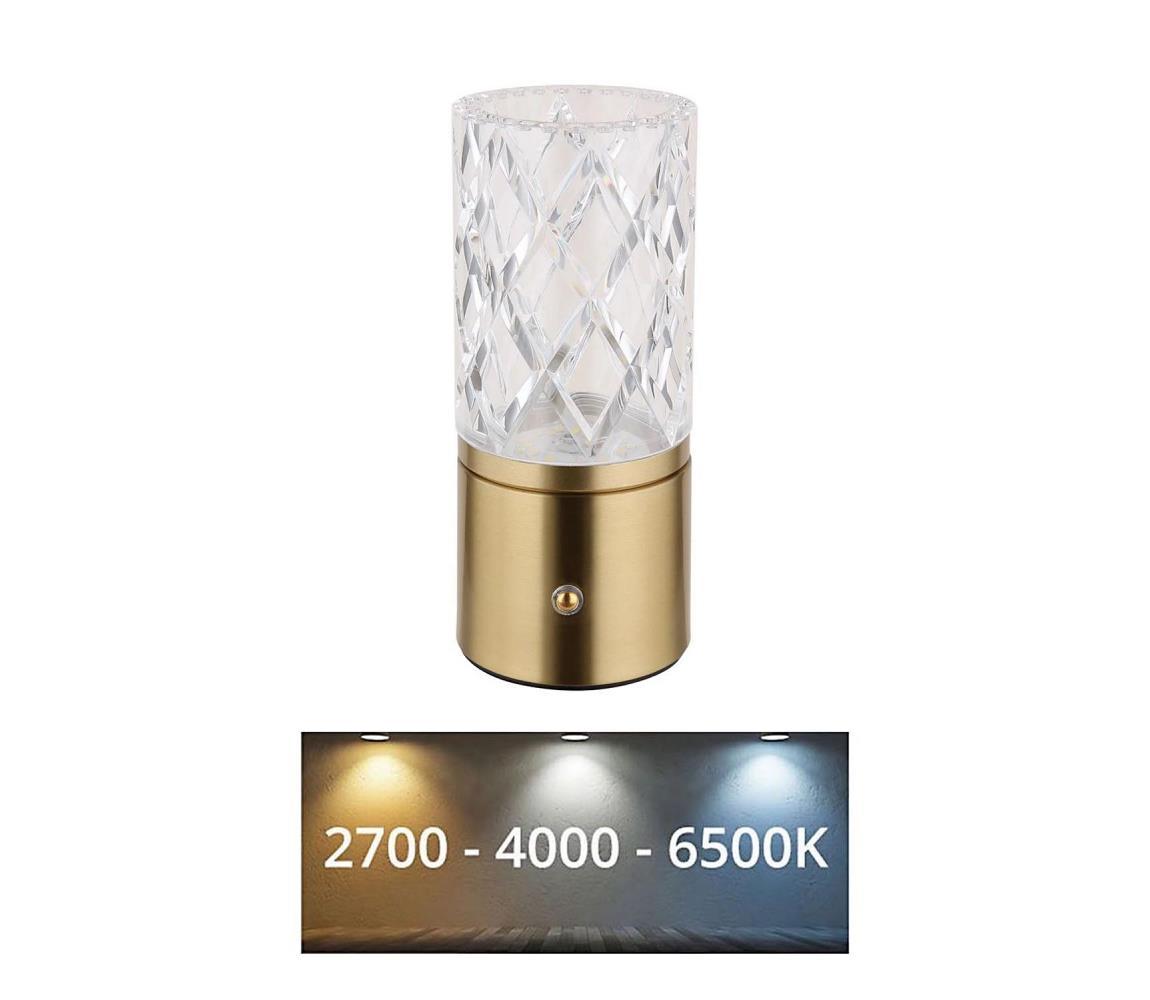 Globo LED Stmievateľná stolná lampa LUNKI LED/2,5W/3,7V 21010M