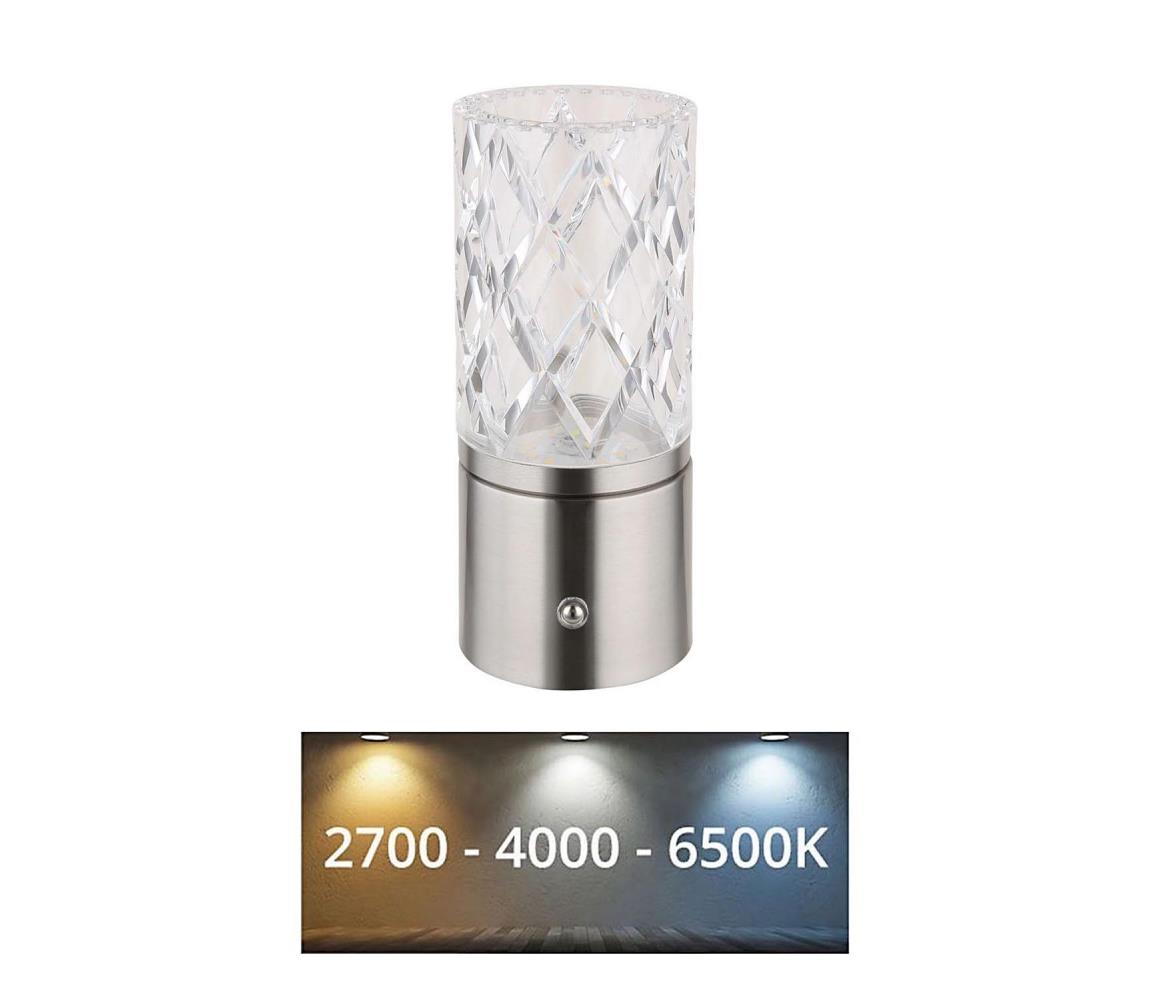 Globo LED stmievateľná stolná lampa LUNKI LED/2,5W/3,7V 21010N