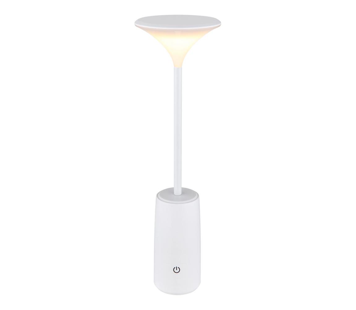 Globo LED Stmievateľná stolná lampa QUIRIN LED/1,2W/3,7V 3000K biela