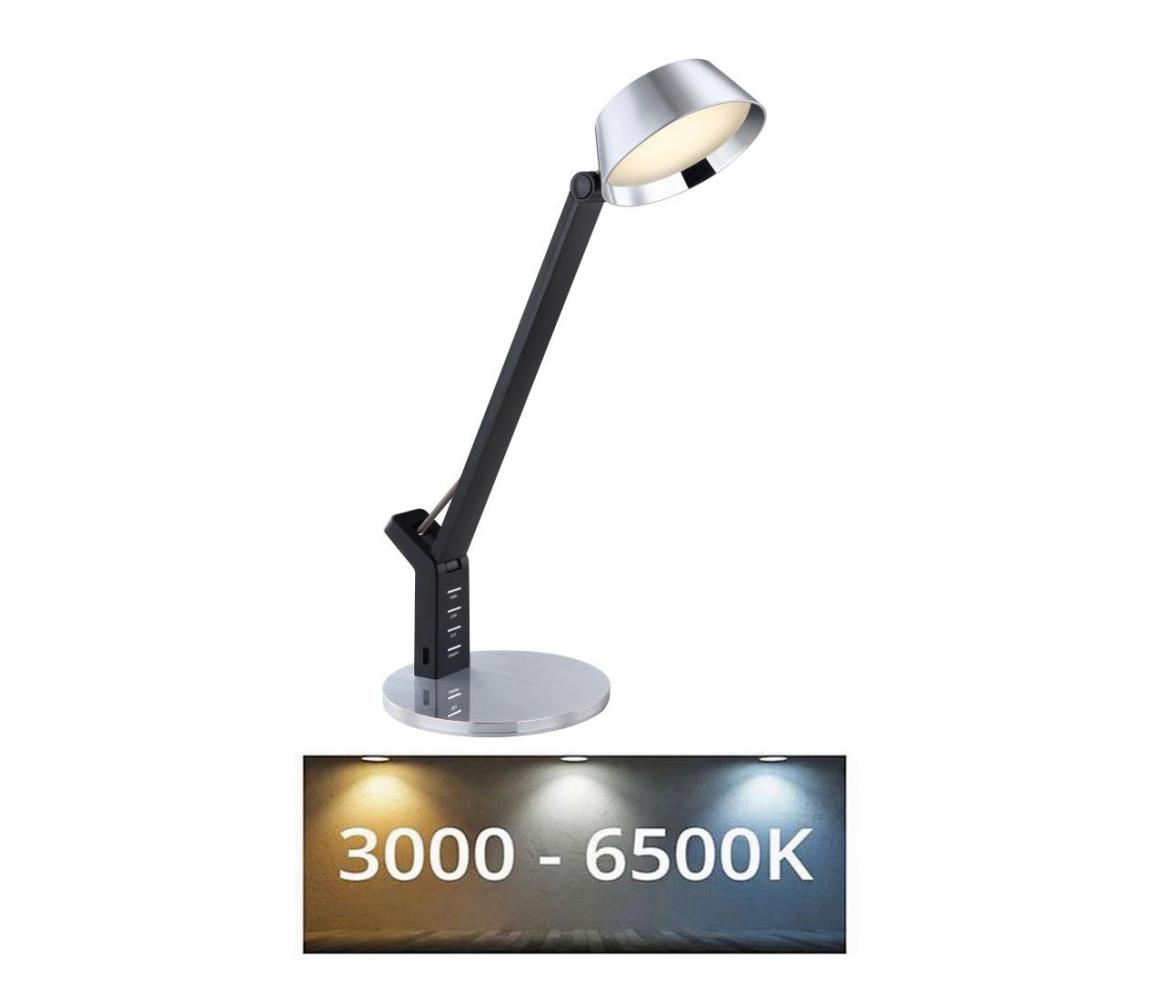 Globo LED Stmievateľná stolná lampa URSINO LED/8W/230V 58422S