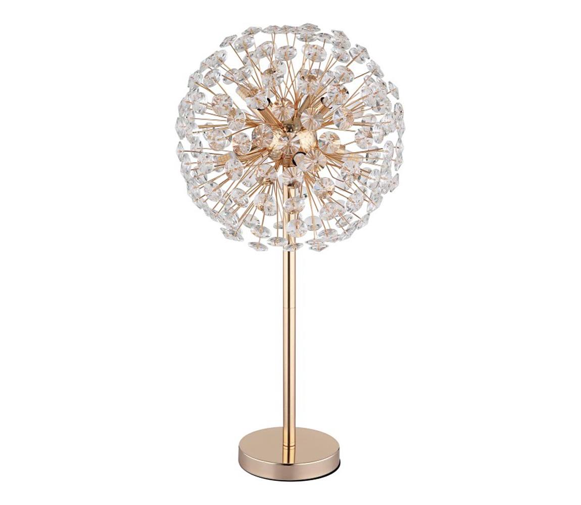 Globo LED Stolná lampa KATRINA 8xG9/3,5W/230V zlatá