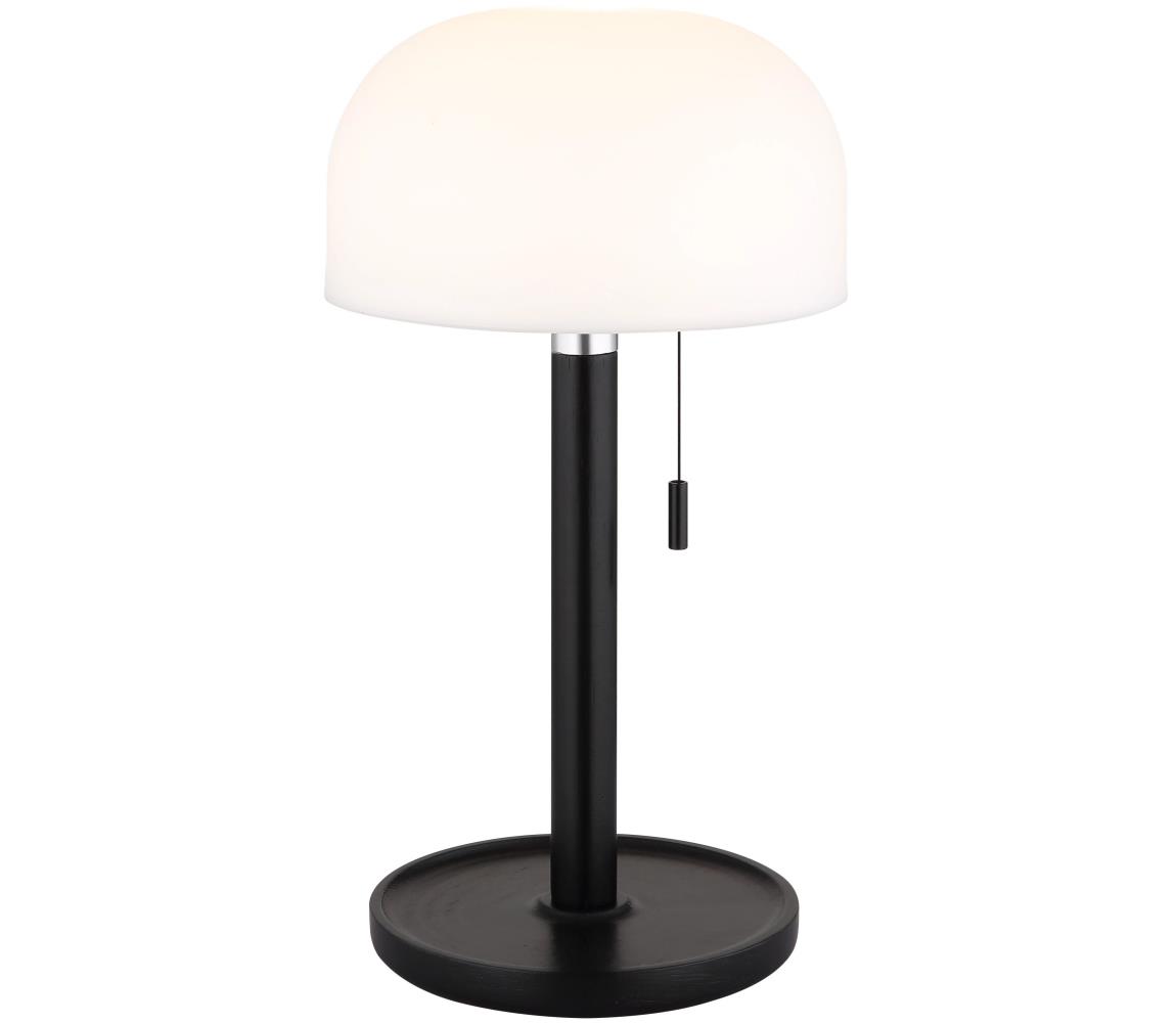 Globo LED stolná lampa NORMAN LED/1,5W/3,7V 3000/4200/6000K čierna