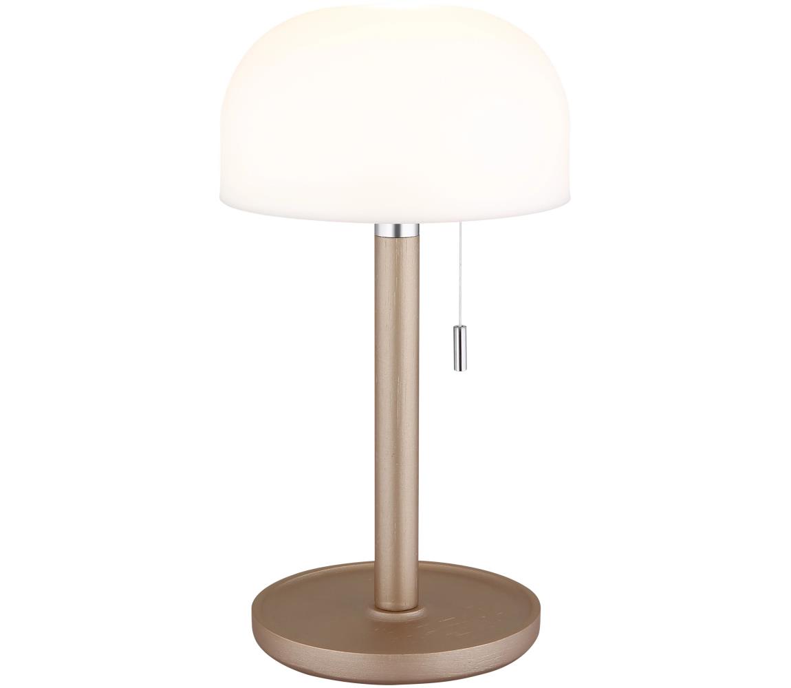 Globo LED stolná lampa NORMAN LED/1,5W/3,7V 3000/4200/6000K hnedá