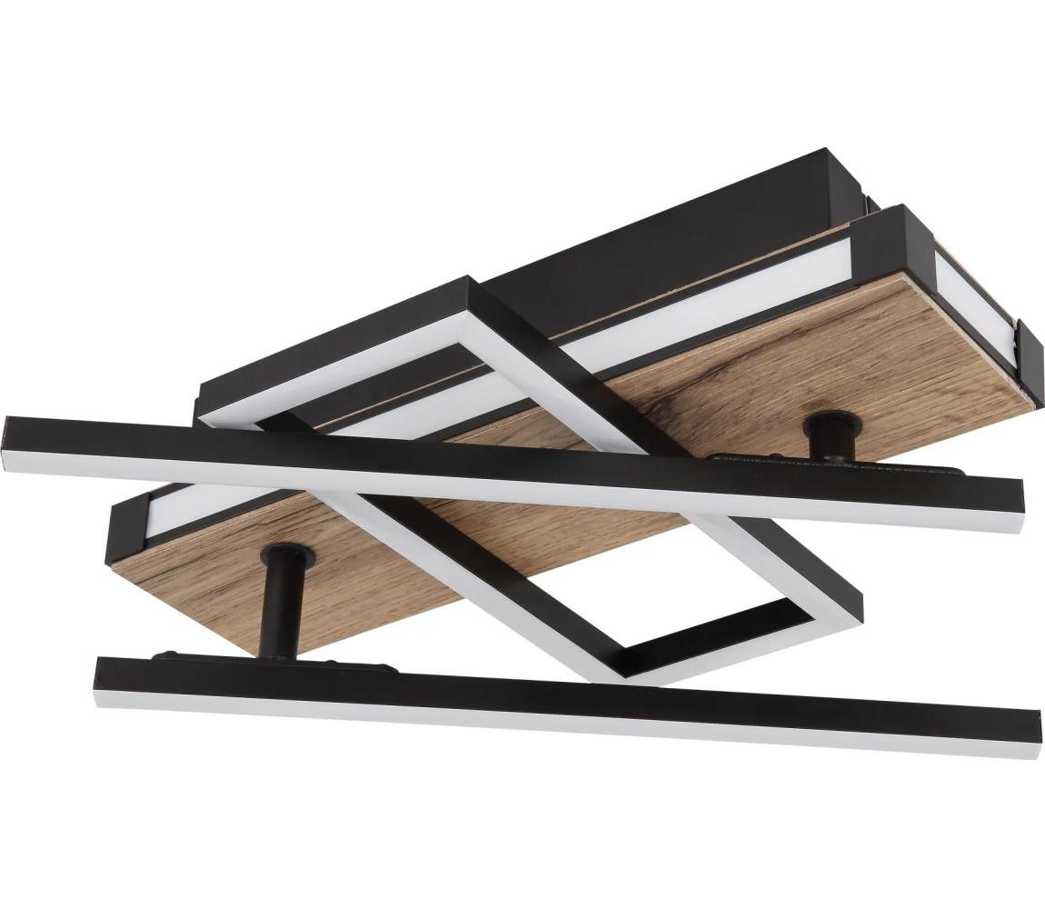 Globo LED stropné svietidlo COLLI LED/30W/230V hnedá/čierna