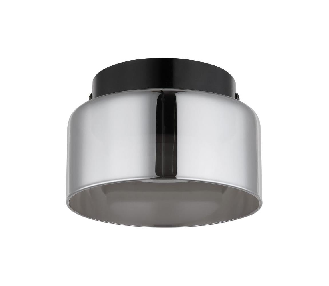 Globo LED Stropné svietidlo HIGGINS 1xGX53/6W/230V pr. 13 cm čierna