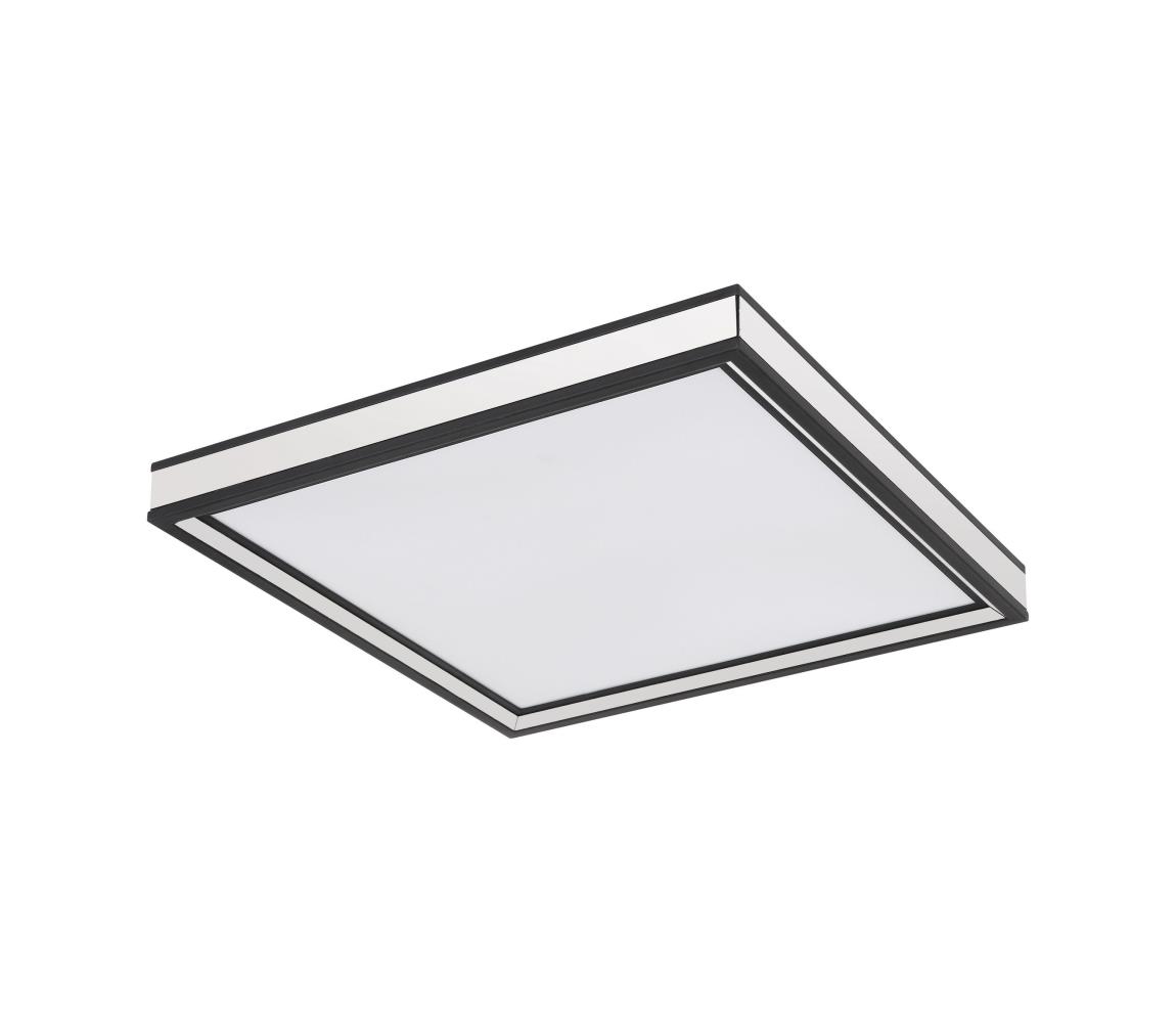 Globo LED Stropné svietidlo JERRY LED/12W/230V 30x30 cm čierna/biela