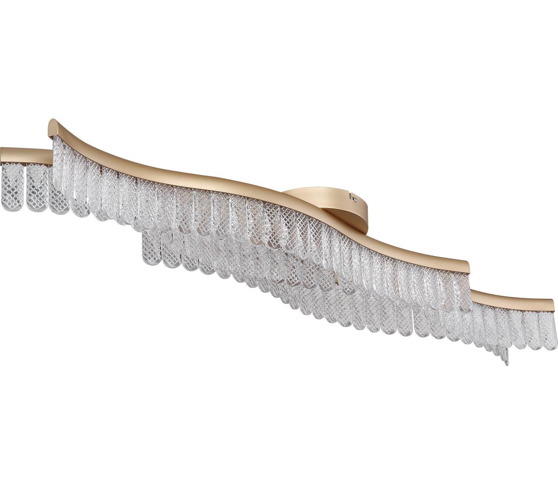 Globo LED Stropné svietidlo JULIET LED/35W/230V 3200K 18x108 cm zlatá