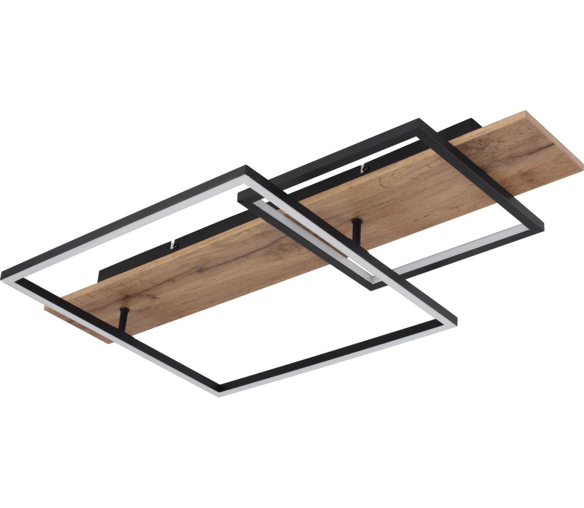 Globo LED Stropné svietidlo VANNI LED/24W/230V hnedá/čierna