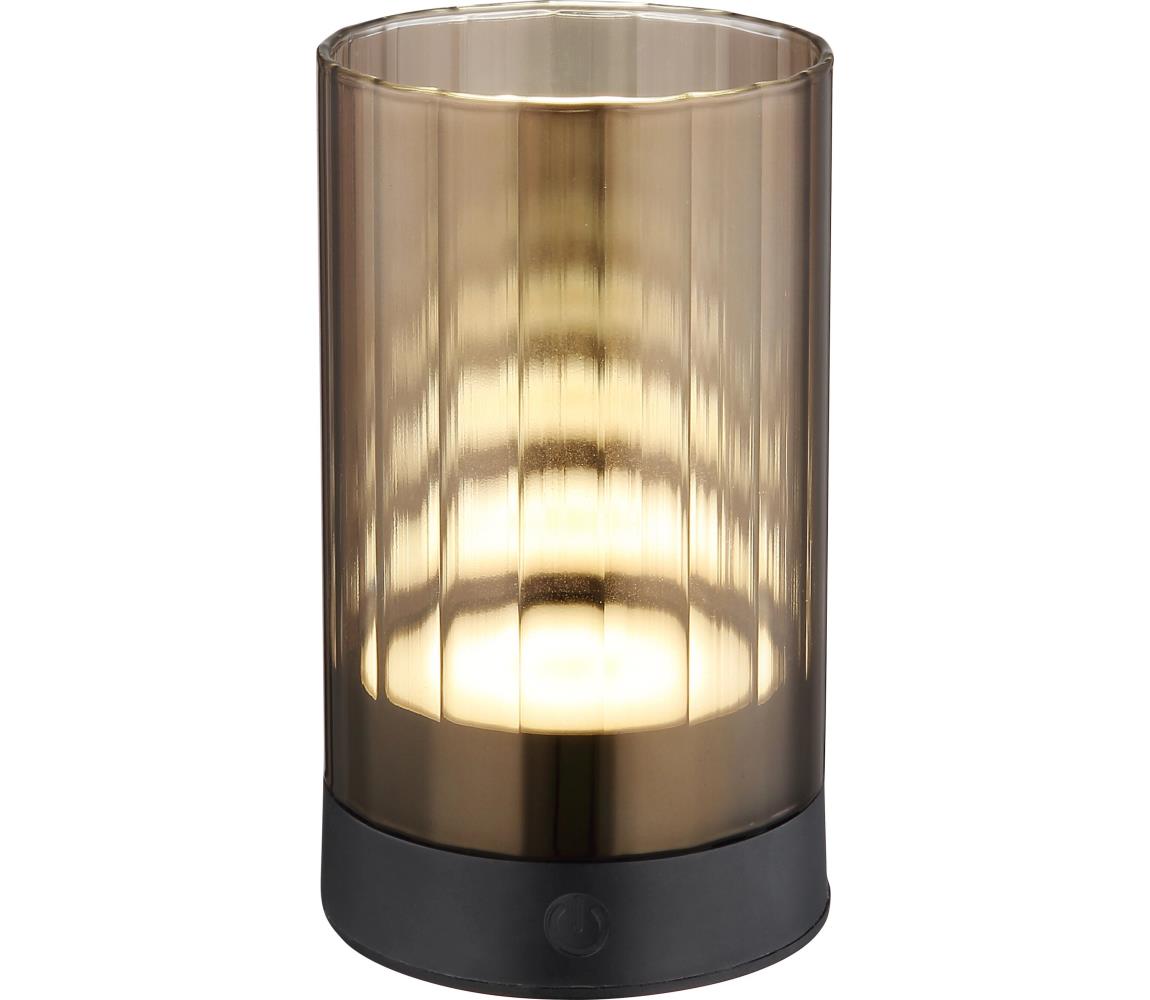 Globo LED Von. stolná lampa PIXY LED/2W/3,7V 2700/4000/6500K IP44 hnedá