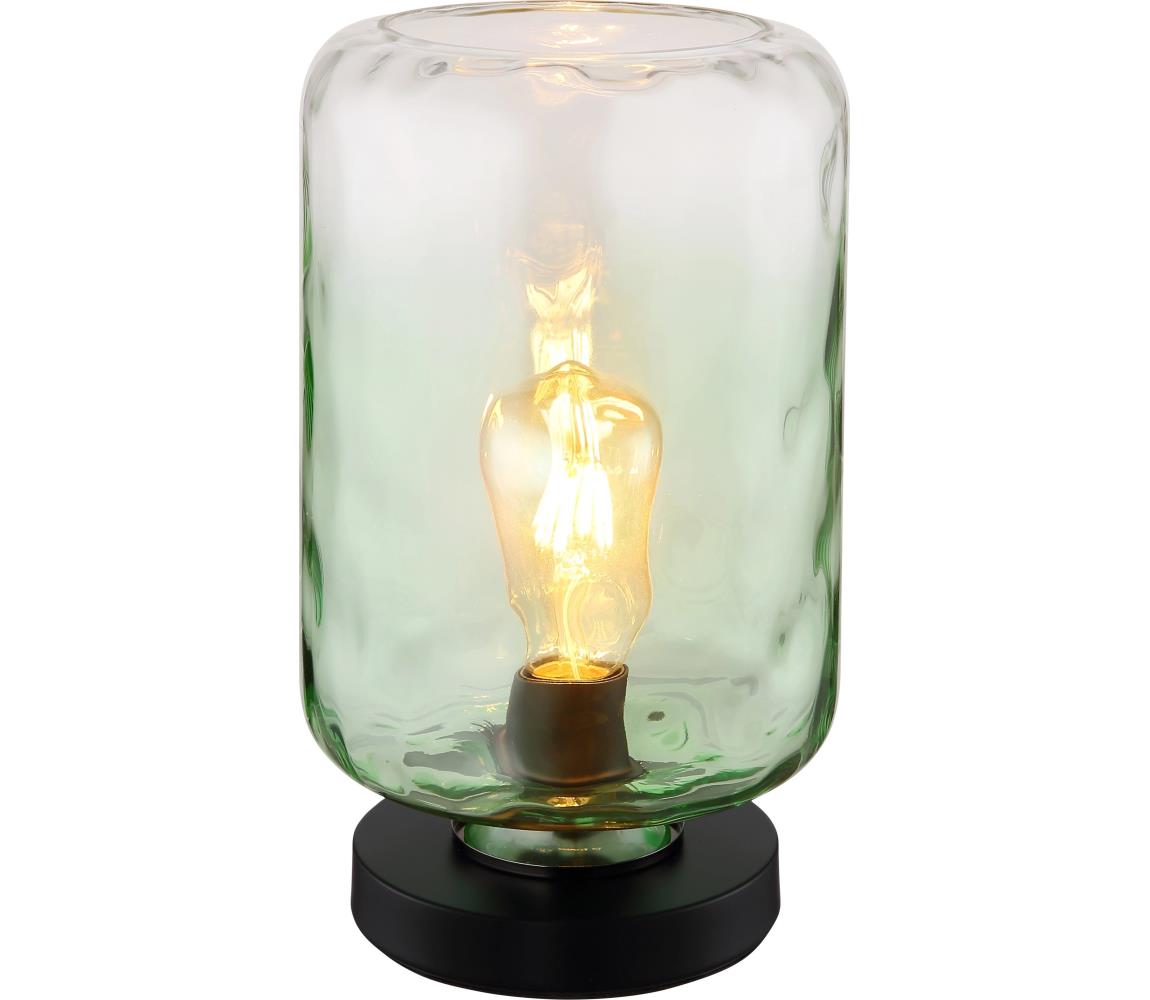 Globo Stolná lampa DARINA 1xE27/60W/230V zelená