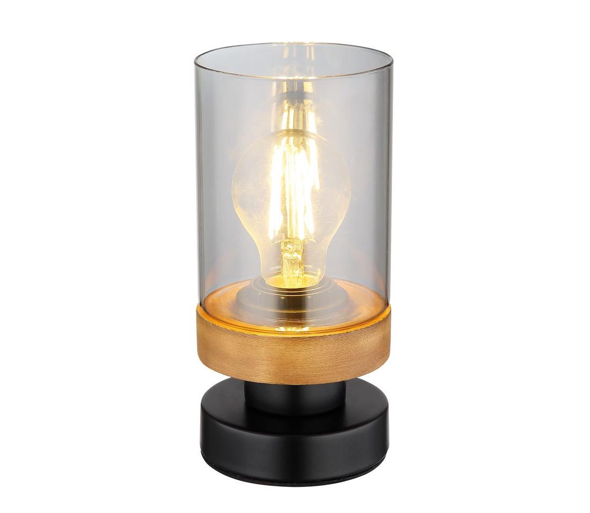 Globo Stolná lampa FINCA 1xE27/40W/230V kov/drevo