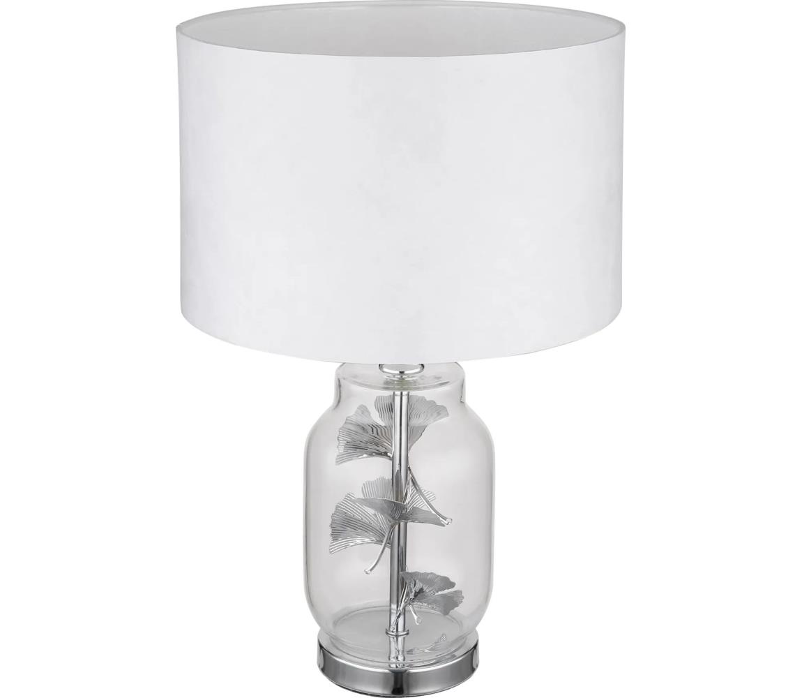Globo Stolná lampa GINKO 1xE27/40W/230V biela