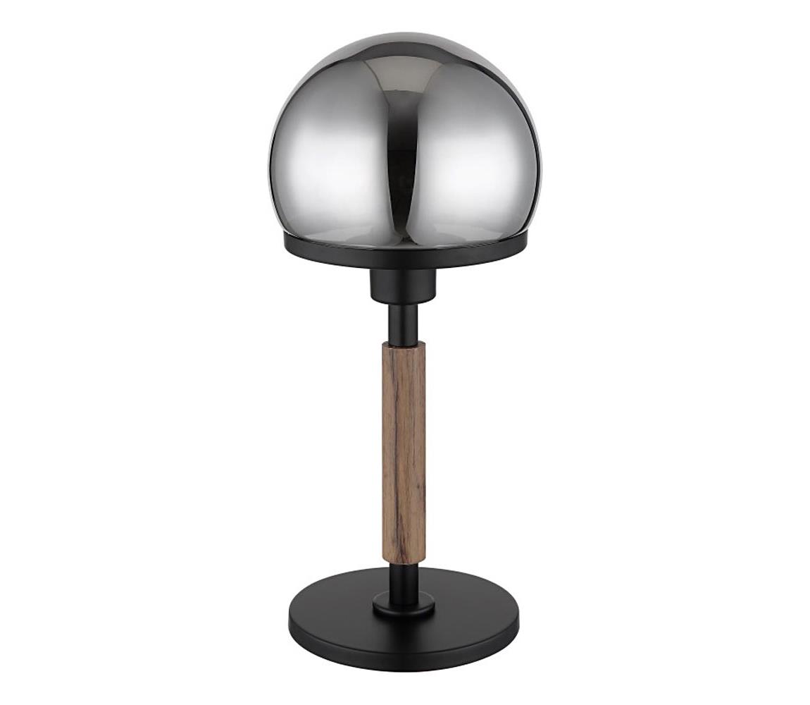 Globo Stolná lampa HAKU 1xE27/40W/230V čierna/hnedá
