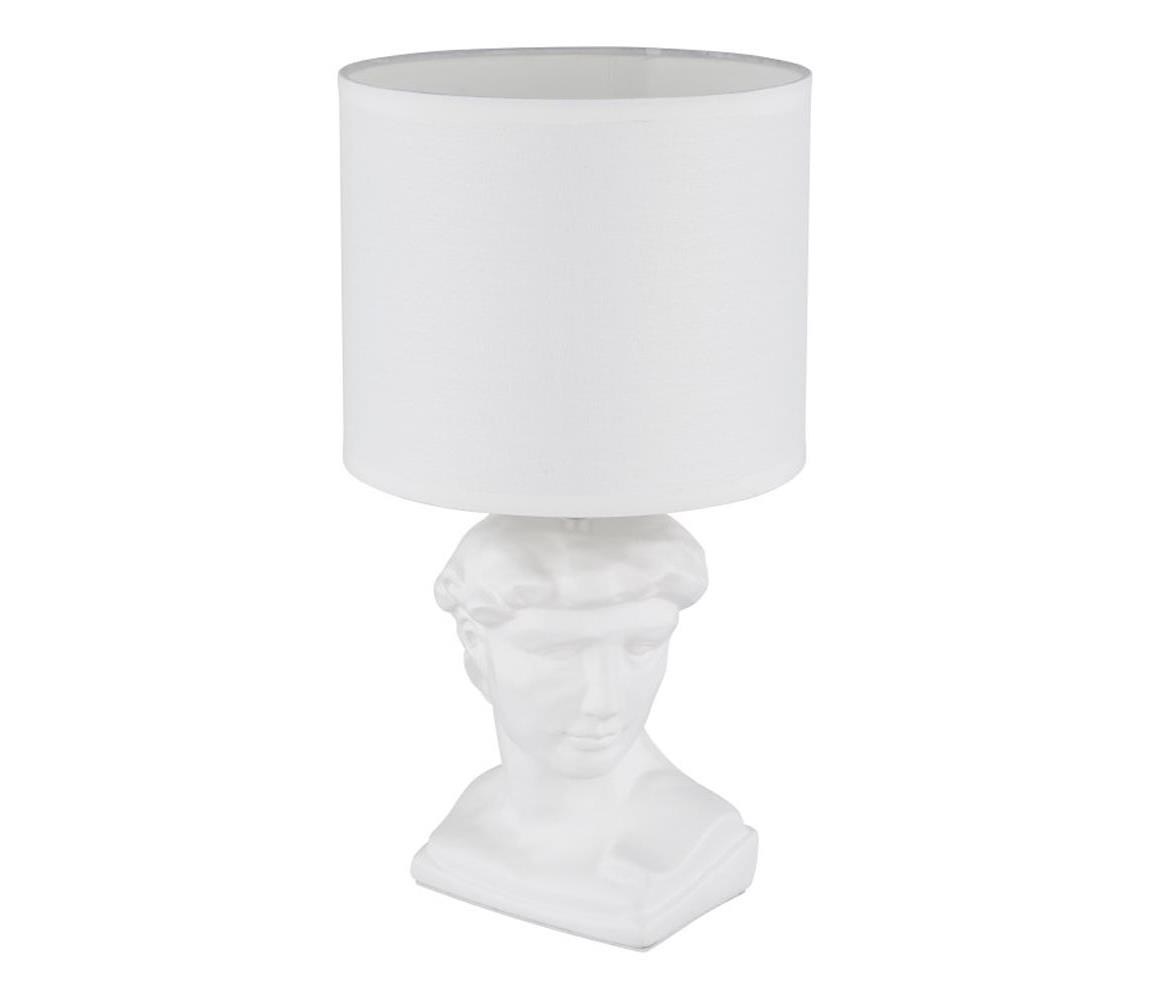 Globo Stolná lampa HERMES 1xE14/40W/230V biela