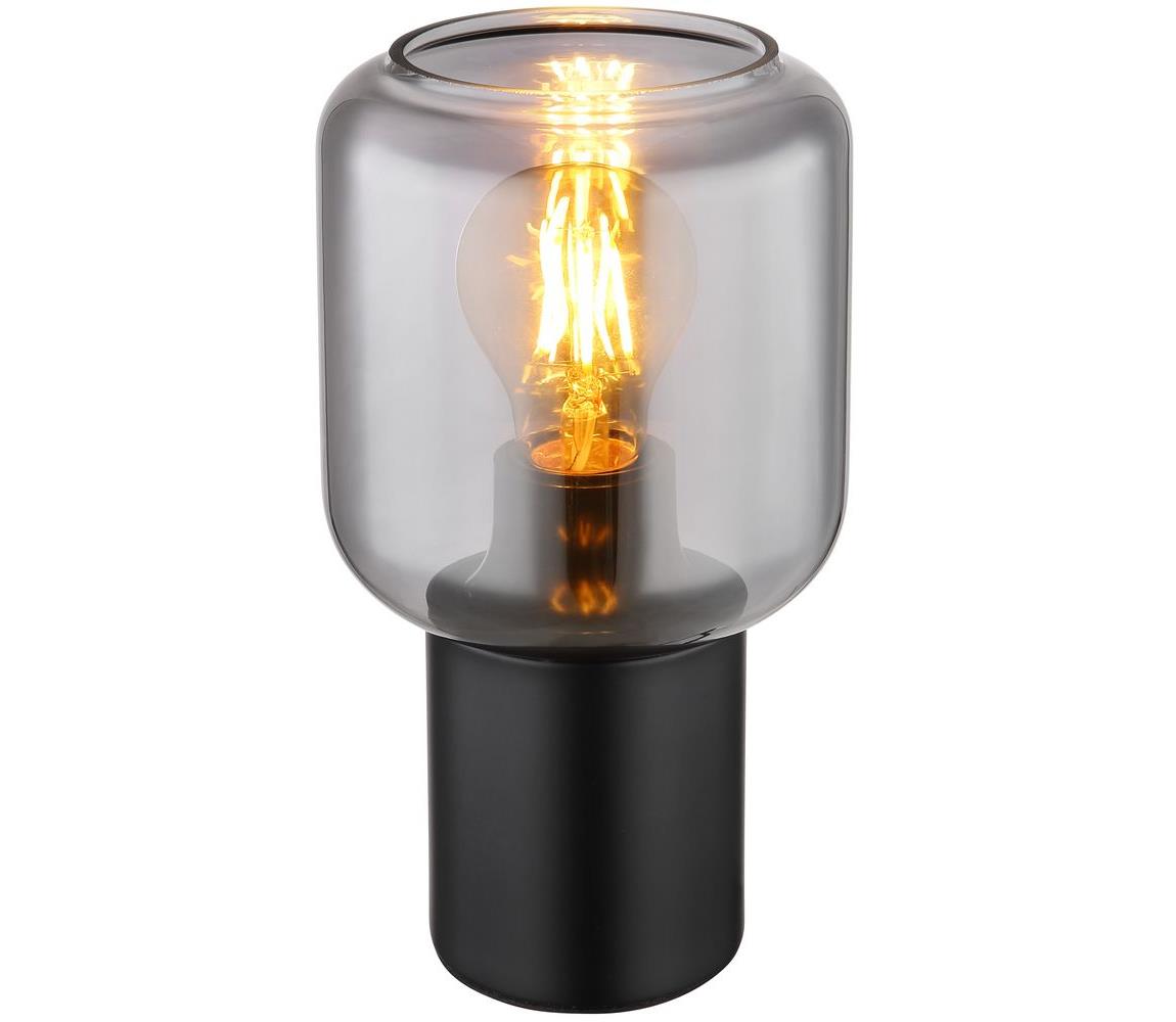 Globo Stolná lampa NINJO 1xE27/40W/230V čierna