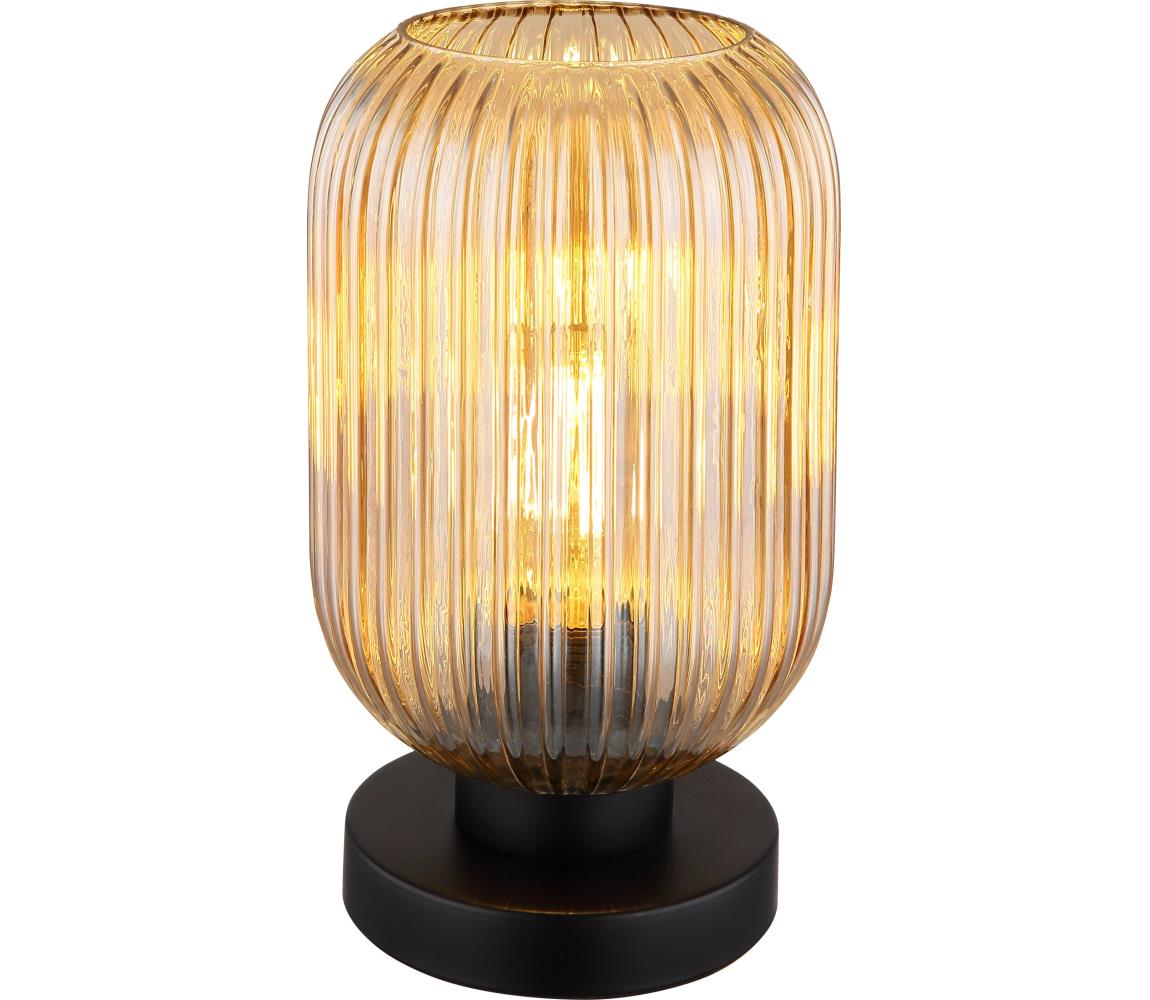 Globo Stolná lampa NORMY 1xE27/40W/230V hnedá