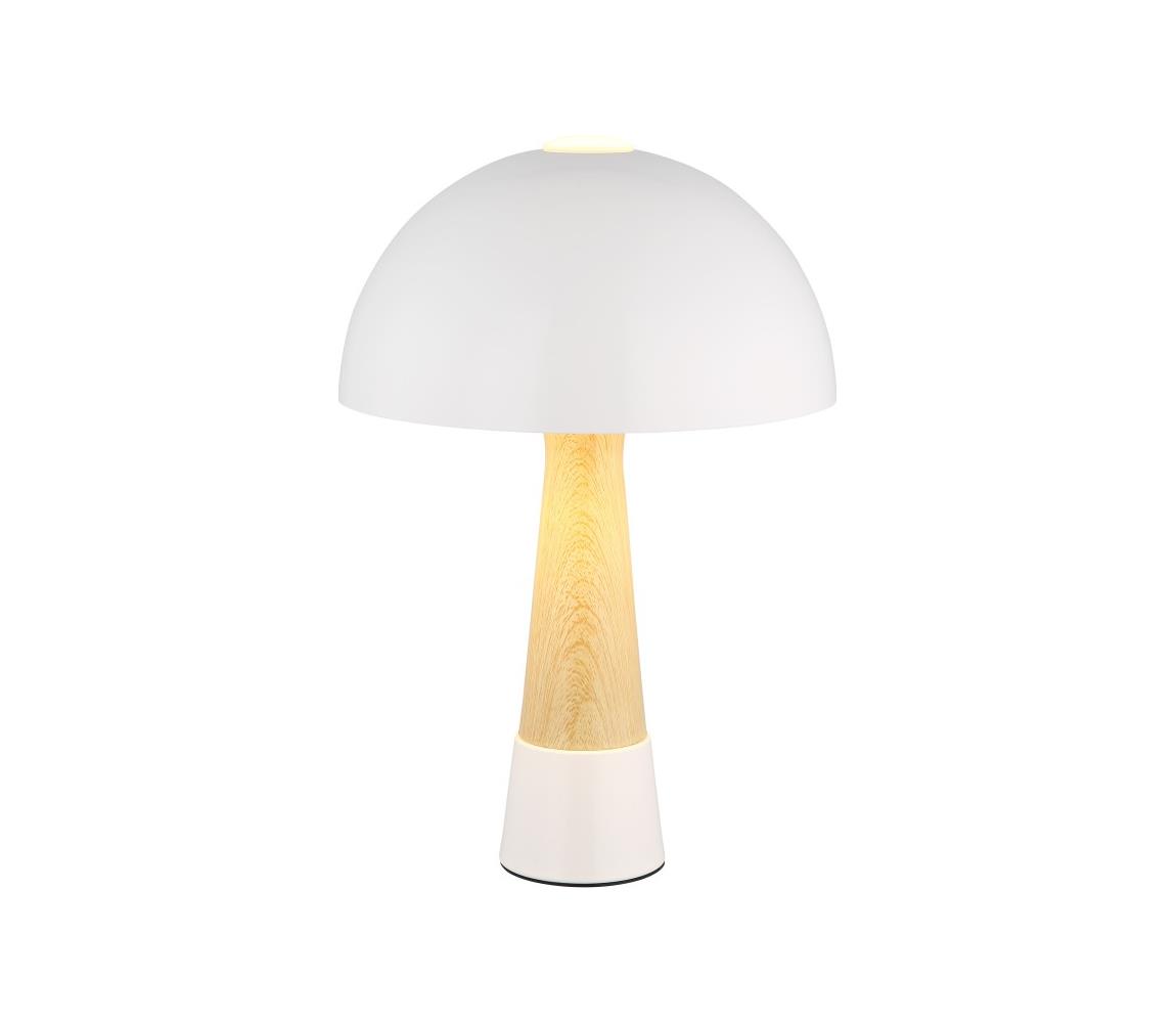 Globo Stolná lampa PAULIN 1xE27ILLU/40W/230V biela 51570122