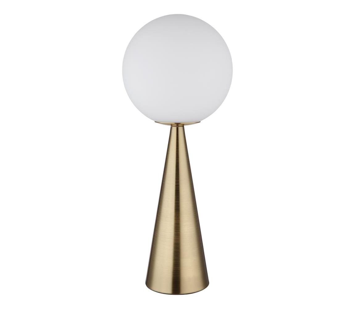 Globo Stolná lampa PINPAL 1xE27/40W/230V mosadz