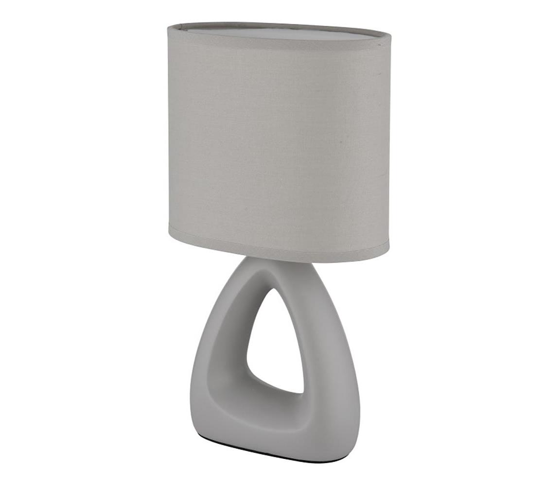 Globo Stolná lampa  TRIANGLE 1xE14/40W/230V šedá